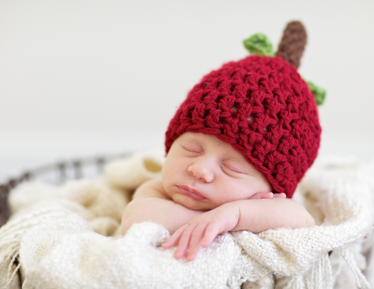 Baby Apple Hat